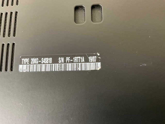 Lenovo thinkpad x1 carbon 6 gen 14”, core(tm) i7 8th gen, 16 gb ram, 256 gb nvme laptop - afbeelding 7 van  7