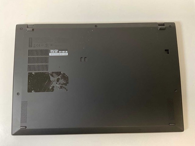 Lenovo thinkpad x1 carbon 7 gen 14”, core(tm) i7 8th gen, 16 gb ram, no hdd laptop - afbeelding 6 van  7