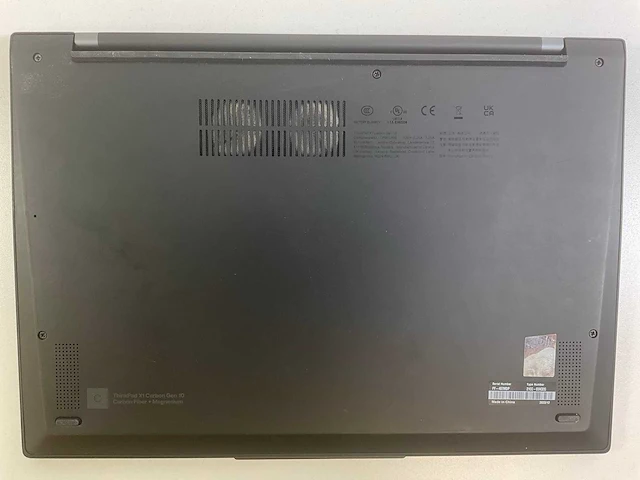 Lenovo thinkpad x1 carbon g10 14”, core(tm) i5 12th gen, 32 gb ram, 256 gb nvme laptop - afbeelding 6 van  7