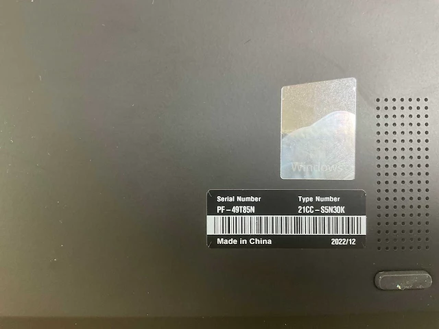 Lenovo thinkpad x1 carbon g10 14”, core(tm) i5 12th gen, 32 gb ram, 256 gb nvme laptop - afbeelding 7 van  7