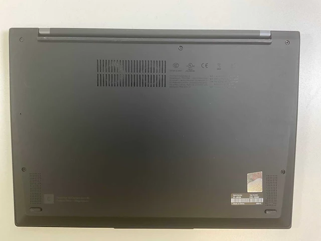 Lenovo thinkpad x1 carbon g10 14”, core(tm) i5 12th gen, 32 gb ram, 256 gb nvme laptop - afbeelding 6 van  7