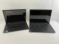 Lenovo thinkpad x1 carbon g9 14”, core(tm) i7 11th gen, 16 gb ram, no hdd laptops (2x) - afbeelding 1 van  16