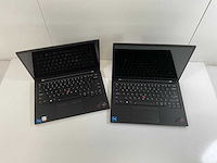 Lenovo thinkpad x1 carbon g9 14”, core(tm) i7 11th gen, 16 gb ram, no hdd laptops (2x) - afbeelding 8 van  13