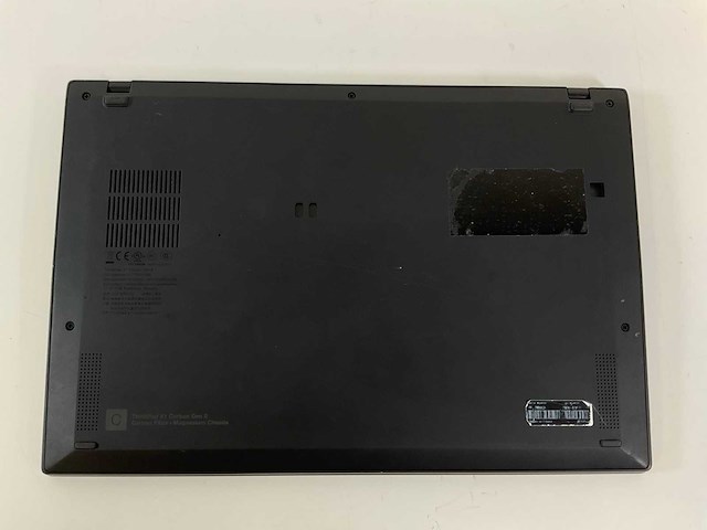Lenovo thinkpad x1 carbon gen 8 14”, core(tm) i7 10th gen, 16 gb ram, 256 gb nvme laptop - afbeelding 6 van  7