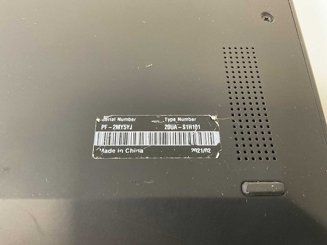 Lenovo thinkpad x1 carbon gen 8 14”, core(tm) i7 10th gen, 16 gb ram, 256 gb nvme laptop - afbeelding 7 van  7