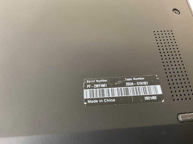 Lenovo thinkpad x1 carbon gen 8 14”, core(tm) i7 10th gen, 16 gb ram, 256 gb nvme laptop - afbeelding 7 van  7