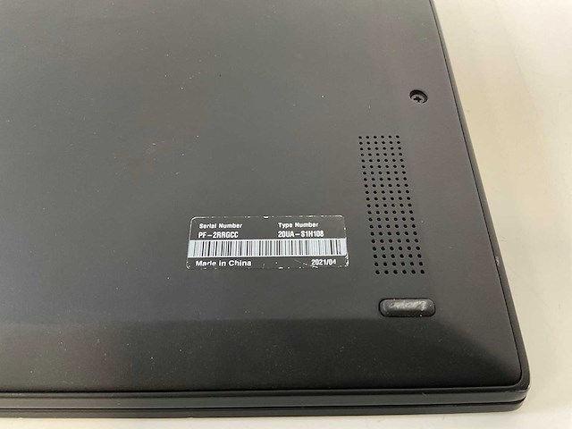 Lenovo thinkpad x1 carbon gen 8 14”, core(tm) i7 10th gen, 16 gb ram, 256 gb nvme laptop - afbeelding 7 van  7