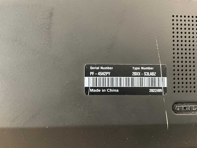 Lenovo thinkpad x1 carbon gen 9 14”, core(tm) i7 11th gen, 32 gb ram, 256 gb nvme laptop - afbeelding 7 van  7