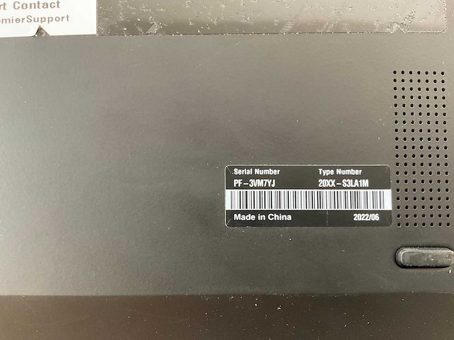 Lenovo thinkpad x1 carbon gen 9 14”, core(tm) i7 11th gen, 32 gb ram, 256 gb nvme laptop - afbeelding 7 van  7