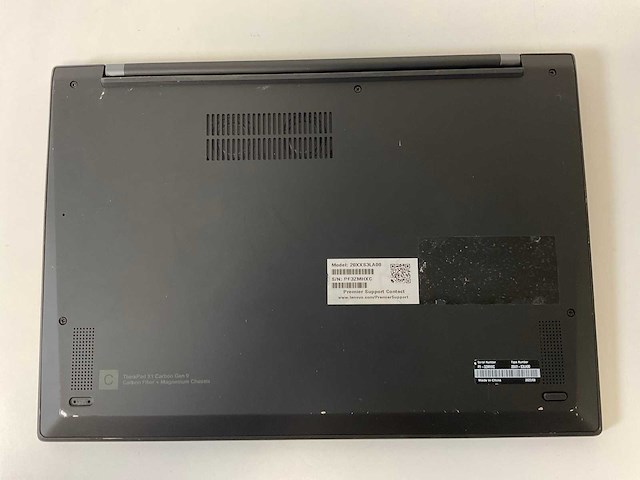 Lenovo thinkpad x1 carbon gen 9 14”, core(tm) i7 11th gen, 32 gb ram, 256 gb nvme laptop - afbeelding 6 van  7