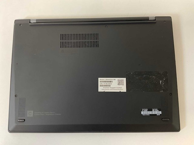 Lenovo thinkpad x1 carbon gen 9 14”, core(tm) i7 11th gen, 32 gb ram, 256 gb nvme laptop - afbeelding 6 van  7