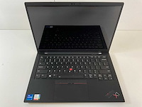 Lenovo thinkpad x1 carbon gen 9 14”, core(tm) i7 11th gen, 32 gb ram, 256 gb nvme laptop - afbeelding 1 van  7