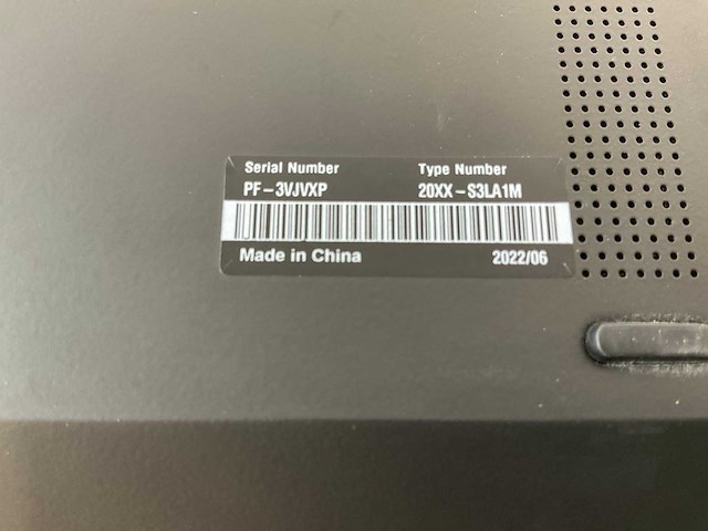 Lenovo thinkpad x1 carbon gen 9 14”, core(tm) i7 11th gen, 32 gb ram, 256 gb nvme laptop - afbeelding 7 van  7