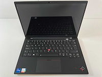 Lenovo thinkpad x1 carbon gen 9 14”, core(tm) i7 11th gen, 32 gb ram, no hdd laptop - afbeelding 1 van  7
