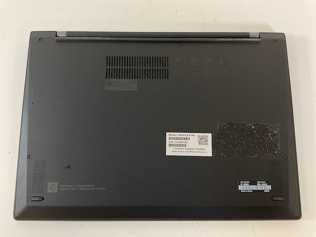 Lenovo thinkpad x1 carbon gen 9 14”, core(tm) i7 11th gen, 32 gb ram, no hdd laptop - afbeelding 6 van  7