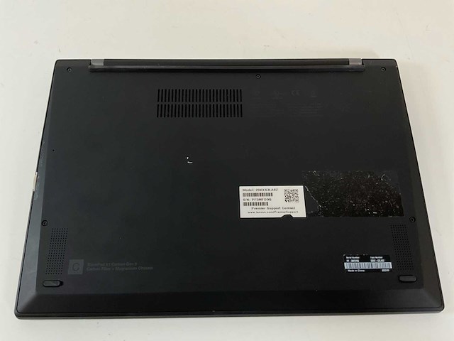 Lenovo thinkpad x1 carbon gen 9 14”, core(tm) i7 11th gen, 32 gb ram, no hdd laptop - afbeelding 6 van  7