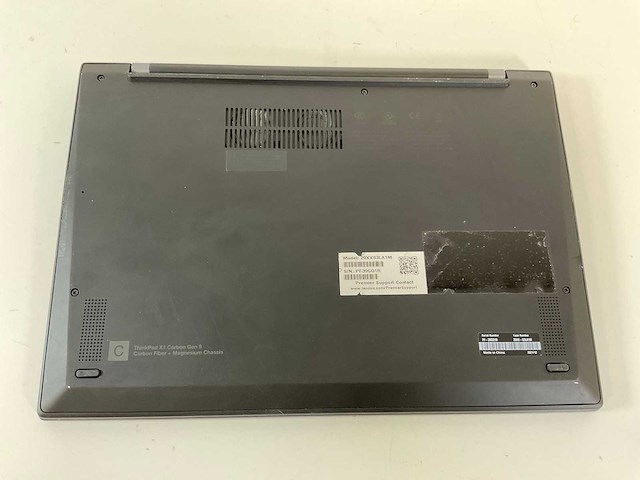 Lenovo thinkpad x1 carbon gen 9 14”, core(tm) i7 11th gen, 32 gb ram, no hdd laptop - afbeelding 6 van  7
