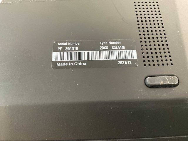 Lenovo thinkpad x1 carbon gen 9 14”, core(tm) i7 11th gen, 32 gb ram, no hdd laptop - afbeelding 7 van  7