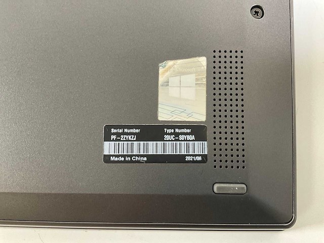 Lenovo thinkpad x1 yoga gen 5 14”, core(tm) i7 10th gen, 16 gb ram, 256 gb nvme laptop - afbeelding 7 van  7