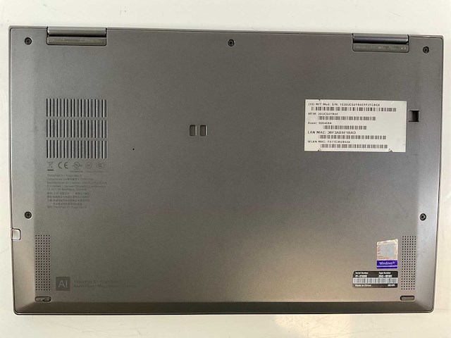 Lenovo thinkpad x1 yoga gen 5 14”, core(tm) i7 10th gen, 16 gb ram, 256 gb nvme laptop - afbeelding 6 van  7