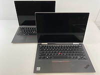 Lenovo thinkpad x1 yoga gen 5 14”, core(tm) i7 10th gen, 16 gb ram, no hdd laptops (2x) - afbeelding 1 van  12