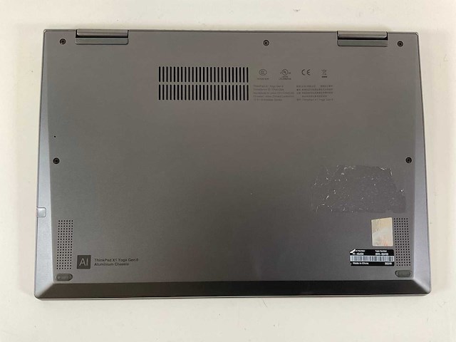 Lenovo thinkpad x1 yoga gen 6 14”, core(tm) i7 11th gen, 16 gb ram, 256 gb nvme laptop - afbeelding 6 van  7