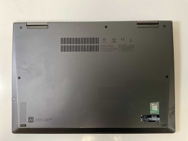 Lenovo thinkpad x1 yoga gen 6 14”, core(tm) i7 11th gen, 16 gb ram, 256 gb nvme touchscreen laptop - afbeelding 6 van  8