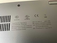 Lenovo thinkpad x1 yoga gen 6 14”, core(tm) i7 11th gen, 16 gb ram, 256 gb nvme touchscreen laptop - afbeelding 8 van  8