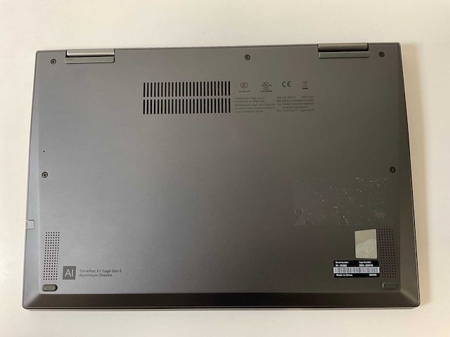 Lenovo thinkpad x1 yoga gen 6 14”, core(tm) i7 11th gen, 16 gb ram, 256 gb nvme touchscreen laptop - afbeelding 6 van  7