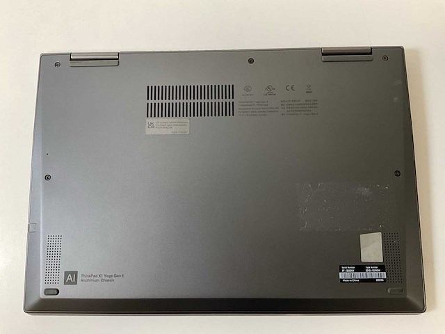 Lenovo thinkpad x1 yoga gen 6 14”, core(tm) i7 11th gen, 16 gb ram, 256 gb nvme touchscreen laptop - afbeelding 6 van  7