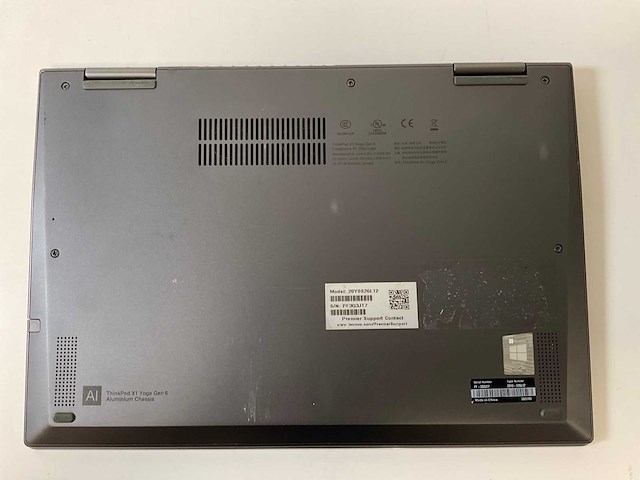Lenovo thinkpad x1 yoga gen 6 14”, core(tm) i7 11th gen, 16 gb ram, 256 gb nvme touchscreen laptop - afbeelding 6 van  7