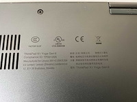 Lenovo thinkpad x1 yoga gen 6 14”, core(tm) i7 11th gen, 16 gb ram, 256 gb nvme touchscreen laptop - afbeelding 7 van  7