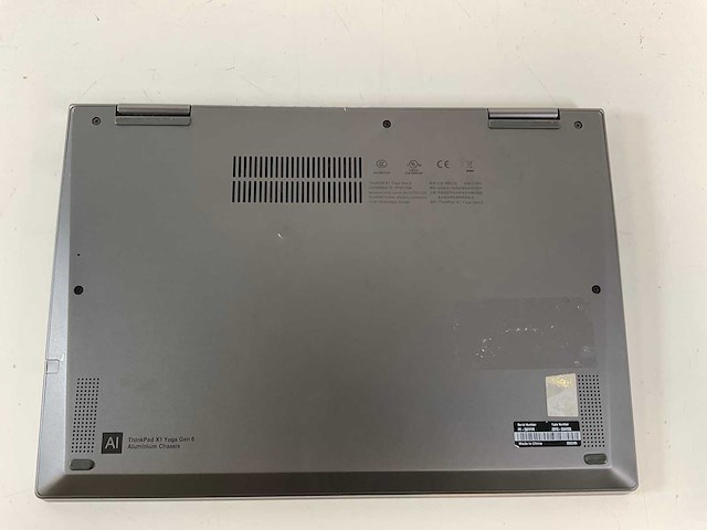 Lenovo thinkpad x1 yoga gen 6 14”, core(tm) i7 11th gen, 16 gb ram, no hdd laptops (2x) - afbeelding 4 van  8