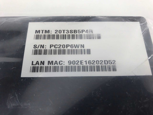 Lenovo thinkpad x13 gen 1 13.3”, core(tm) i5-10310u, 16 gb ram, 256 gb nvme laptops (new) (2x) - afbeelding 3 van  5