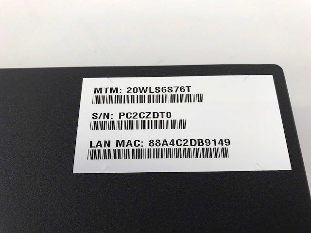 Lenovo thinkpad x13 gen 2 13.3”, core(tm) i5 11th gen, 16 gb ram laptops (new) (2x) - afbeelding 4 van  4