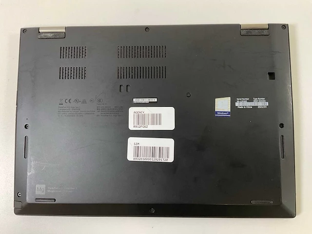 Lenovo thinkpad x13 yoga gen 1 13.3”, core(tm) i5 10th gen, 8 gb ram, 256 gb nvme touchscreen laptop - afbeelding 6 van  7