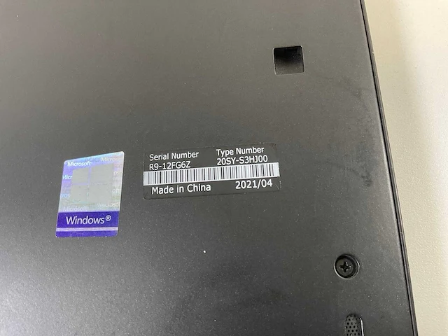 Lenovo thinkpad x13 yoga gen 1 13.3”, core(tm) i5 10th gen, 8 gb ram, 256 gb nvme touchscreen laptop - afbeelding 7 van  7