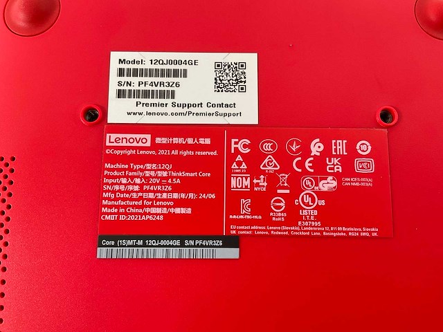 Lenovo thinksmart 12qj, core(tm) i5 11th gen, 16 gb ram (2x8gb), 256 gb nvme mini desktop - afbeelding 3 van  4