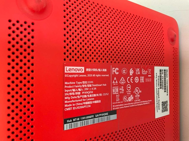 Lenovo thinksmart hub 11h1 10”, core(tm) i5 8th gen, 8 gb ram (2x4gb), 256 gb nvme all-in-one mini desktop - afbeelding 6 van  6
