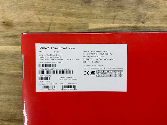 Lenovo thinksmart view cd-18781y - afbeelding 3 van  3