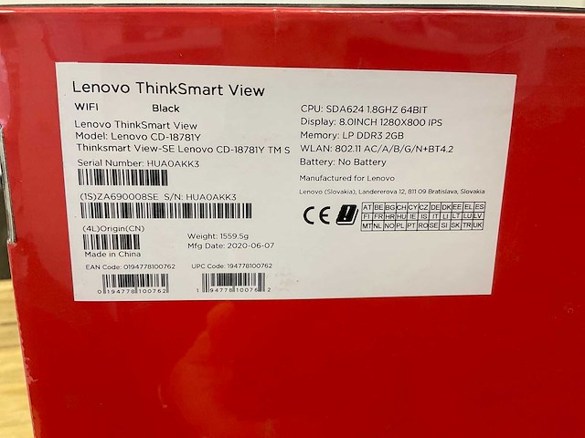 Lenovo thinksmart view - afbeelding 3 van  3
