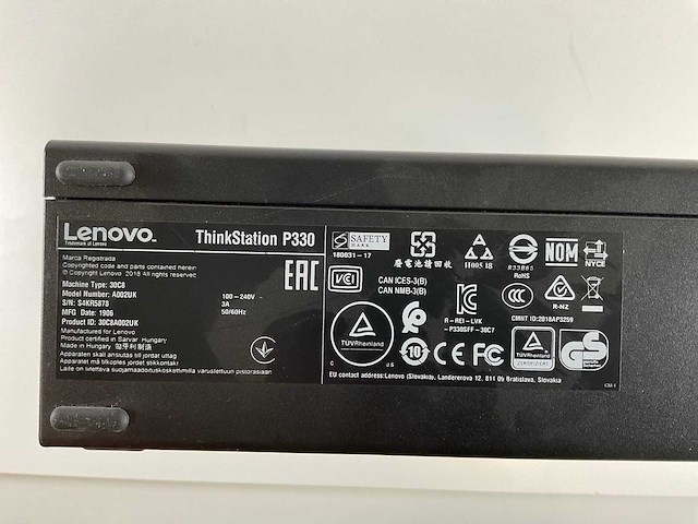 Lenovo thinkstation p330, core(tm) i5 8th gen, 40 gb ram, 1 tb sata desktop - afbeelding 6 van  7