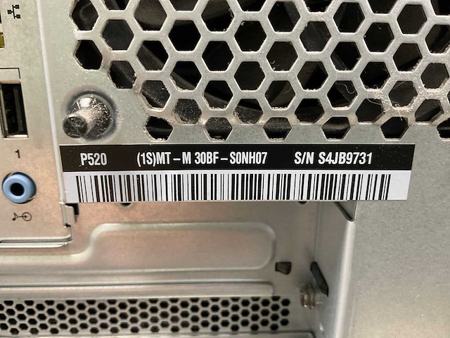 Lenovo thinkstation p520, xeon(r) w-2135, 64 gb ram, 512 gb nvme, nvidia quadro p1000 4gb workstation - afbeelding 5 van  5