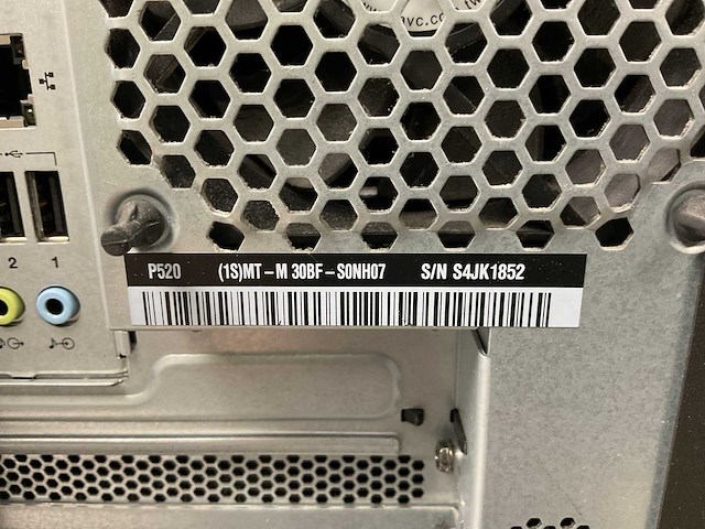 Lenovo thinkstation p520, xeon(r) w-2135, 64 gb ram, 512 gb nvme, nvidia quadro p1000 4gb workstation - afbeelding 5 van  5