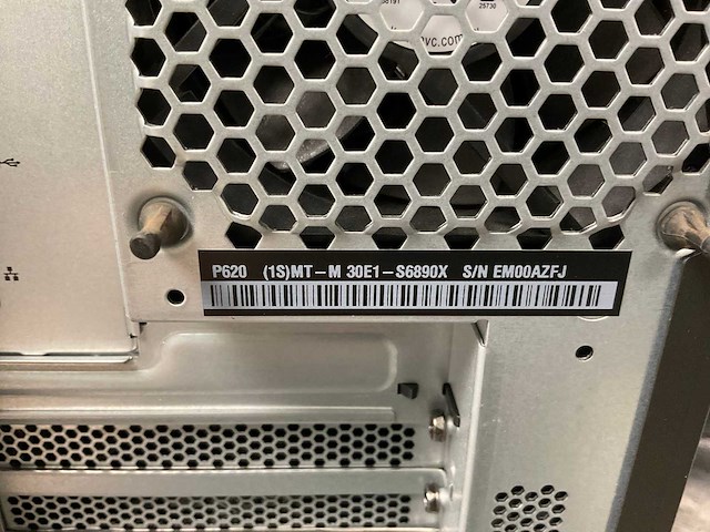 Lenovo thinkstation p620+, amd ryzen threadripper pro 3945wx, 128 gb ram, no hdd, nvidia amd radeon pro wx 3200 4 gb workstation - afbeelding 5 van  5