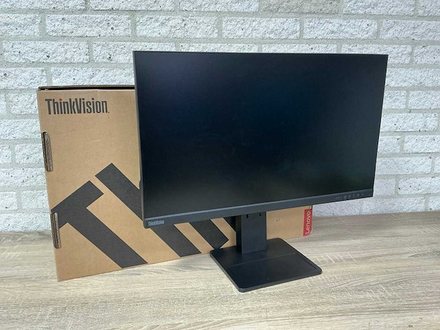 Lenovo thinkvision e24-28 monitor (2x) - afbeelding 1 van  5