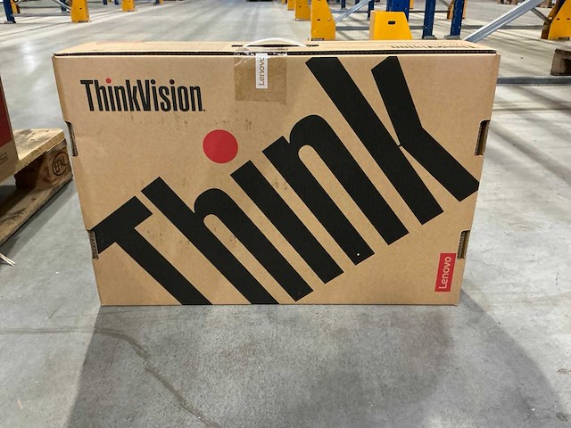 Lenovo thinkvision p24h-2l flat panel monitor - afbeelding 1 van  3