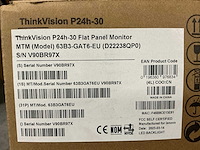 Lenovo thinkvision p24h-30 flat panel monitor - afbeelding 3 van  3