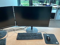 Lenovo thinkvision p27h-10 monitor (2x) - afbeelding 2 van  4