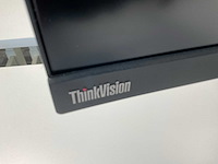 Lenovo thinkvision p40w-20 40” wuhd curved - afbeelding 3 van  5